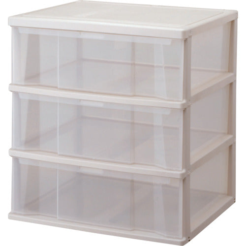 TENMA COSPA Closet Case (Wide) Deep 3 Drawers 110001310 1 Unit