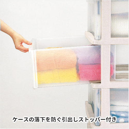 ＴＥＮＭＡ　コスパ　クローゼットケース（ワイド）深３段　110001310　1 台