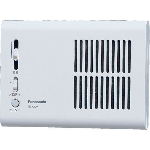 Panasonic 멜로디 사인 3 종음 100V 화이트 EC730W 1 개