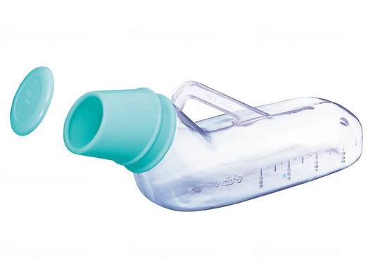 Pigeon Tahira Habinurse urinal, transparent type, for men