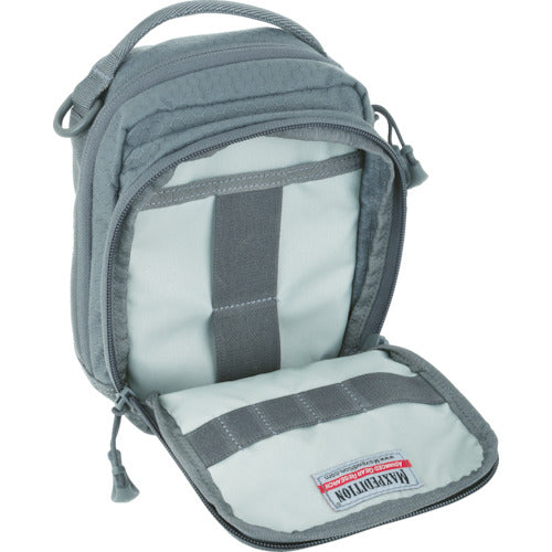 MAX AUP Accordion Utility Pouch, Gray, AUPGRY, 1 piece