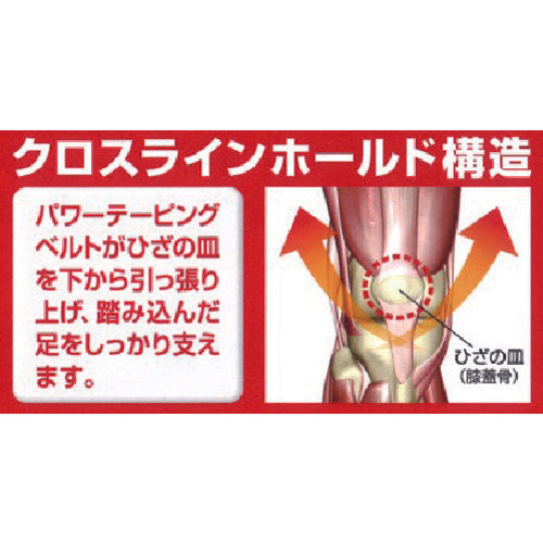 Kowa Vantelin Supporter for Knees, Firm Compression, LL, White, 24358, 1 pc