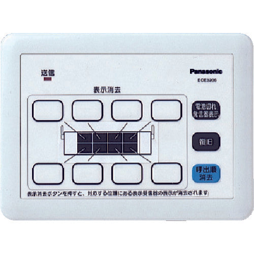 Ｐａｎａｓｏｎｉｃ　小電力型サービスコール集中消去器　ECE3206　1 個