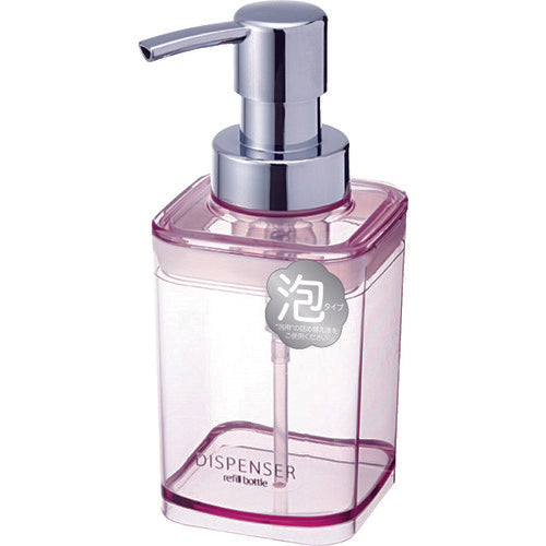 ASVEL [Sold out and discontinued] Dispenser foam type AN300 Clear pink 522765 1 piece