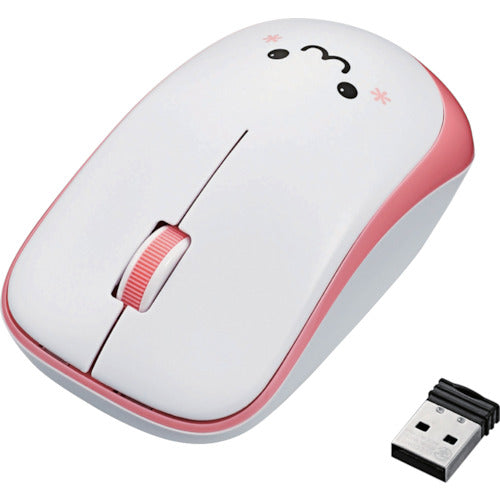 ELECOM Wireless IR Mouse ENELO Series 3 Buttons Power Saving Pink M-IR07DRPN 1 pc