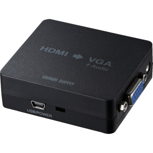 ＳＡＮＷＡ　変換コンバーター（ＨＤＭＩ信号ＶＧＡタイプ）　VGA-CVHD1　1 個