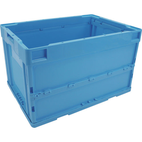 リス　折りたたみコンテナー　５６１９０５　ＣＢ−Ｓ５１ＮＲ青　CB-S51NR-B　1 個