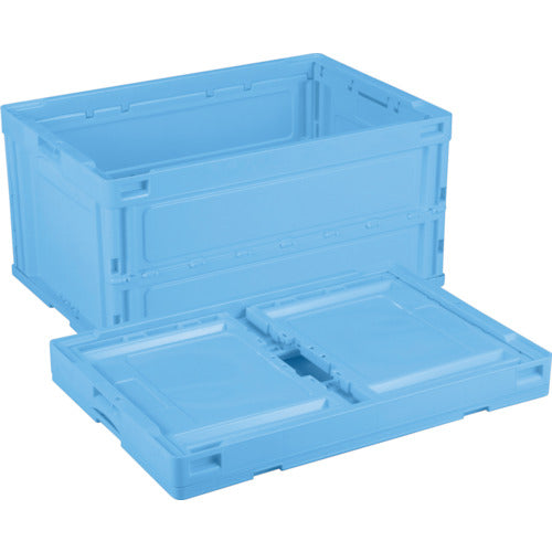 リス　折りたたみコンテナー　５５８１２７　ＣＢ−Ｓ７６ＮＲ　青　CB-S76NR　1 個