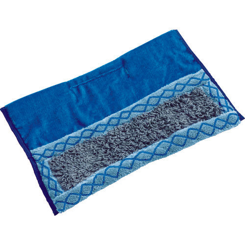 ラバーメイド　【売切廃番】クイックコネクト　マイクロファイバーモップ　両面式　粗面用ブルー　1791796　1 枚