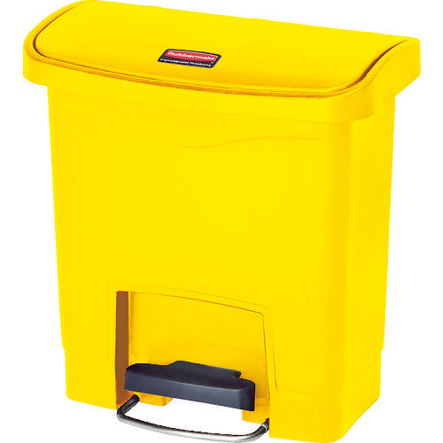 ラバーメイド　【売切廃番】スリムジムステップオンコンテナ　フロントステップ１５．１Ｌイエロー　1883572　1 個