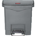 러버 메이드 【매진 폐번】 슬림 짐 스텝 온 컨테이너 프론트 스텝 15.1 L 그레이 1883599 1 개