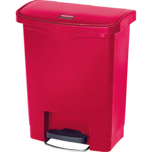 ラバーメイド　【売切廃番】スリムジムステップオンコンテナ　フロントステップ３０．３Ｌ　レッド　1883564　1 個
