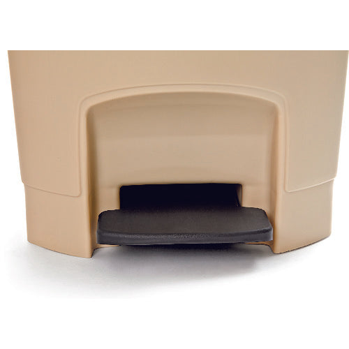 Rubbermaid [Sold out and discontinued] Slim Jim Step-On Container End Step 30.3L Beige 1883457 1 unit