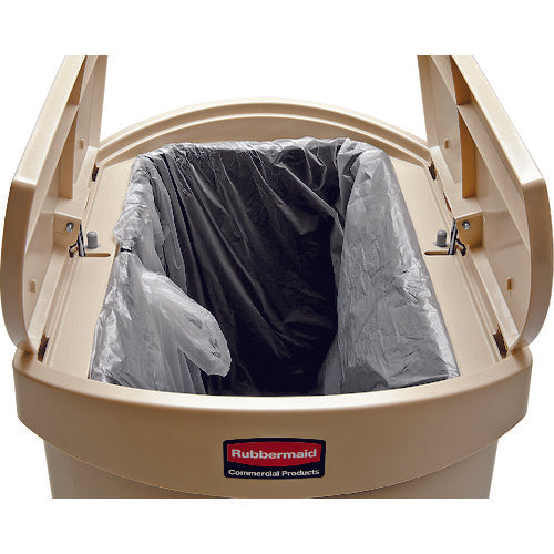 Rubbermaid [Sold out and discontinued] Slim Jim Step-On Container End Step 30.3L Beige 1883457 1 unit