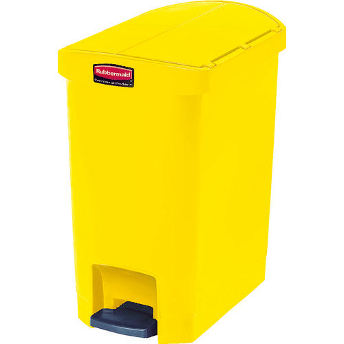 ラバーメイド　【売切廃番】スリムジムステップオンコンテナ　エンドステップ３０．３Ｌ　イエロー　1883574　1 個