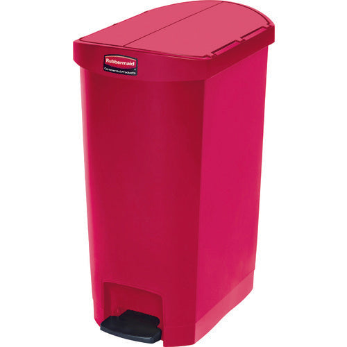 ラバーメイド　【売切廃番】スリムジムステップオンコンテナ　エンドステップ　４９．２Ｌ　レッド　1883567　1 個