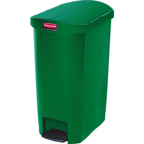Rubbermaid [Sold out and discontinued] Slim Jim Step-On Container End Step 49.2L Green 1883585 1 unit