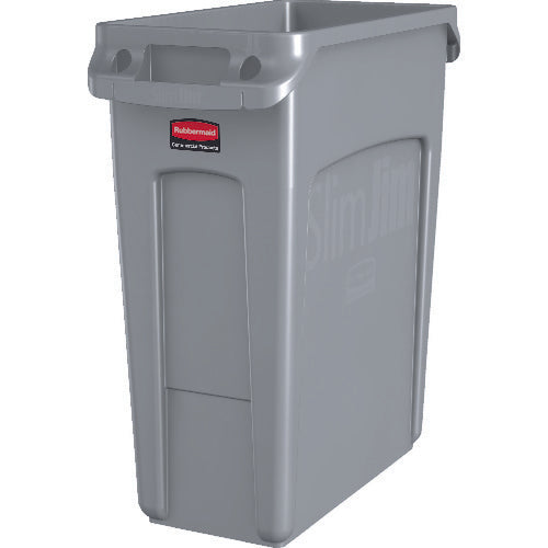 Rubbermaid Slim Jim Container (with ventilation holes) 60.6L capacity 1971258GY 1 piece