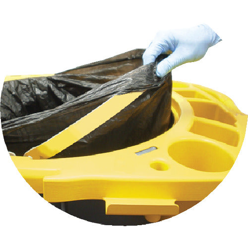 ラバーメイド　ブルートリムキャディー　イエロー　9W8704　1 個