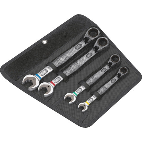 Ｗｅｒａ　コンビネーションラチェットレンチセット（４本組）　カラーコード　020090　1 Ｓ