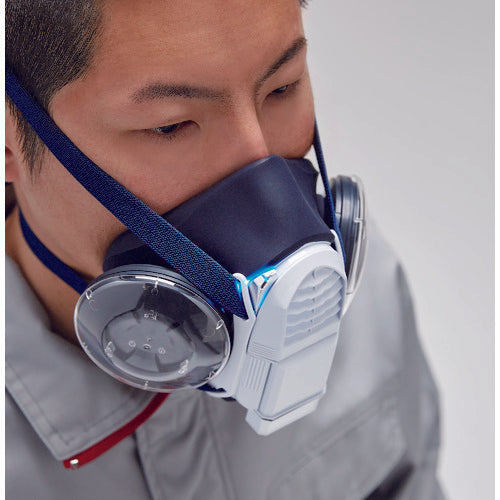 Shigematsu Electric Fan-equipped Respiratory Protective Equipment Sy28RA Aluminum-deposited (filter sold separately) (20685) SY28RA 1 piece
