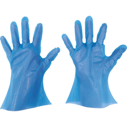 Tokyo Pack My Just Nitto Poly Gloves S Blue NP-S 1 box