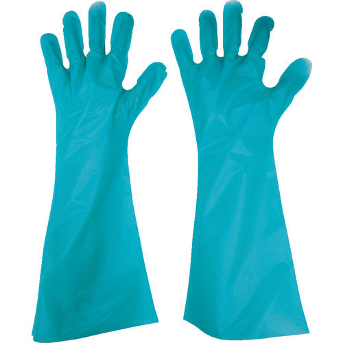 Tokyo Pack Embossed Gloves Long Five-strand Green S GL45S 1 bag