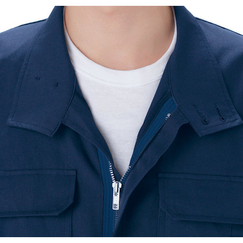 ＡＵＴＯ−ＢＩ　つなぎ服（防炎）５１０１−００１ネイビーブルー−Ｌ　5101-001-L　1 着