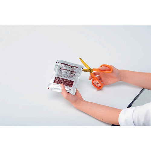 プラス　３４５５４）ハサミ　フィットカットカーブ　洗えるチタン　ＳＣ−１７５ＳＴＷ　キャロットオレンジ　SC-175STW OR　1 本