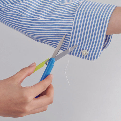 プラス　３４５８３）ハサミ　フィットカットカーブ　携帯はさみ　ツイッギー　ブラック　SC-130P BK　1 本