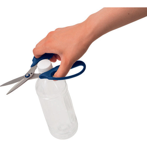 プラス　３４６３０）ハサミ　フィットカットカーブ　万能タイプ　ＳＣ−１７５ＰＭ　グリーン　SC-175PM G　1 本