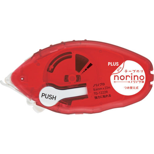 プラス　３９２４２）ノリノプロ　強力に貼れる　本体ブリスター　TG-1222　1 個