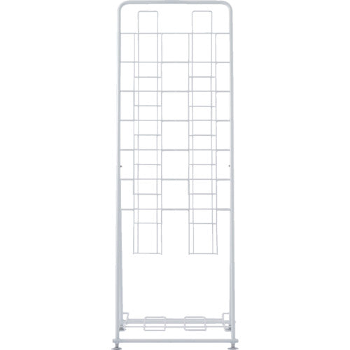 アールエフヤマカワ　パンフレットスタンド７段ダブル　RFPFS-DBWH　1 台