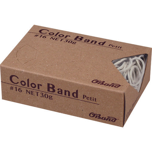 O-Band Color Band Petit 30g Box #16 White GGC-030-WT 1 Box