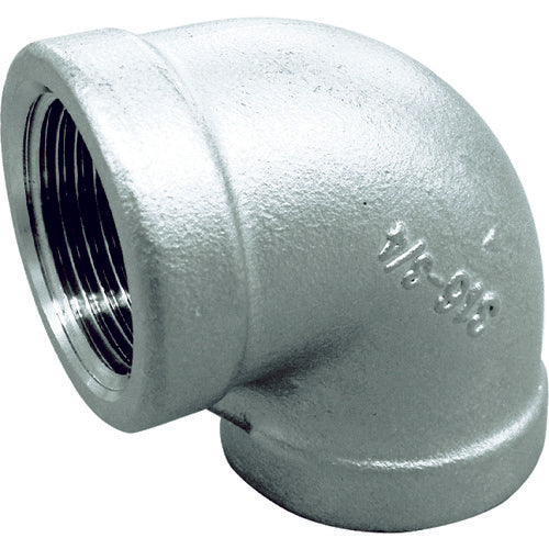 FLOBAL Threaded Pipe Fitting Elbow (Stainless Steel 14A) 04100101 Nominal Diameter (A) 6/Nominal Diameter (B) 1/8 VL-S14-01 1 pc