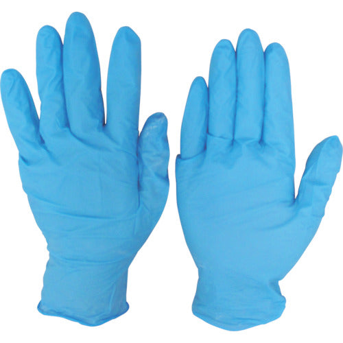Singer Singer Nitrile Disposable Gloves No. 880 Blue Powdered SS Size (100 pieces) NBR0450PW-BBSS 1 box