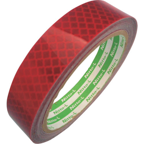 Nitto Elmate High Brightness Prism Reflective Tape 20mm x 5m Red HTP-20R 1 Roll