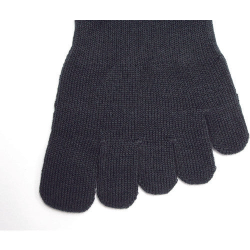 복덕 데오셀 탈취 5개 손가락 카카토 첨부 양말 블랙 4039-2P-L 1조