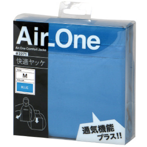 カジメイク　Ａｉｒ−ｏｎｅ快適ヤッケ　ブルー　Ｌ　2271-45-L　1 着