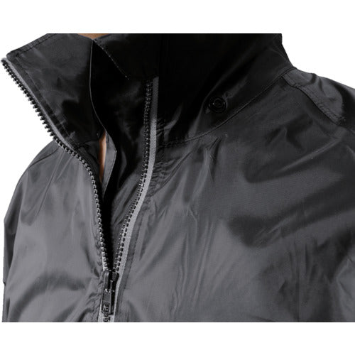 Ｍａｋｋｕ　雨具　いぶし銀　ＢＬＫ　ＥＬ　AS4000-BK-EL　1 着