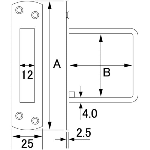 ＮｅｗＨｉｋａｒｉ　鉄ユニクロ座付貫抜　４０　通　SH-KBU40T　1 個