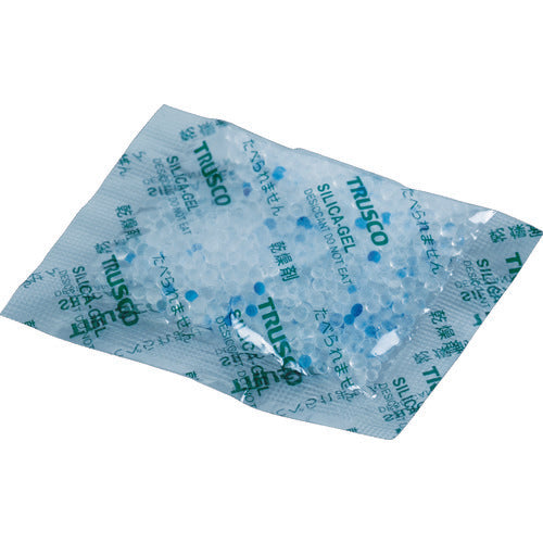 ＴＲＵＳＣＯ　Ａ型シリカゲル　１０ｇ　吸湿・使い捨て型　１００個入　コバルト入　TSG-10A-100　1 袋