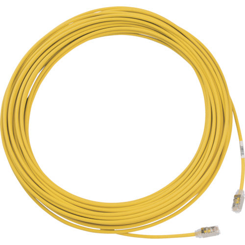 ＰＡＮＤＵＩＴ　カテゴリ６Ａ細径シールドパッチコード　１５ｍ　黄　STP28X15MYL　1 本