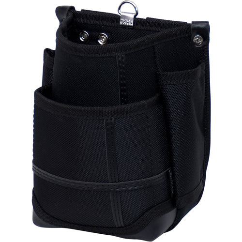 KH Takeru Spirit 2-tiered Waist Pouch Black/Black TK02K-K 1 pc