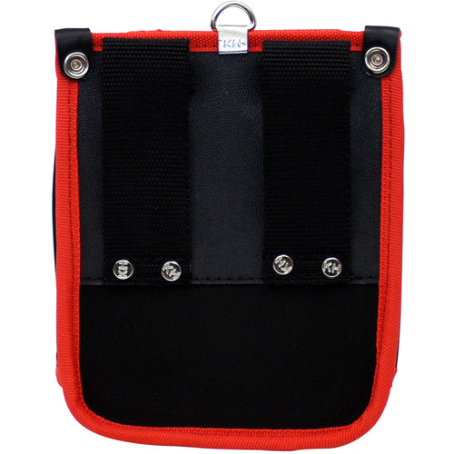 KH Takeru Spirit 2-tiered Waist Pouch Black/Red TK02K-R 1 pc
