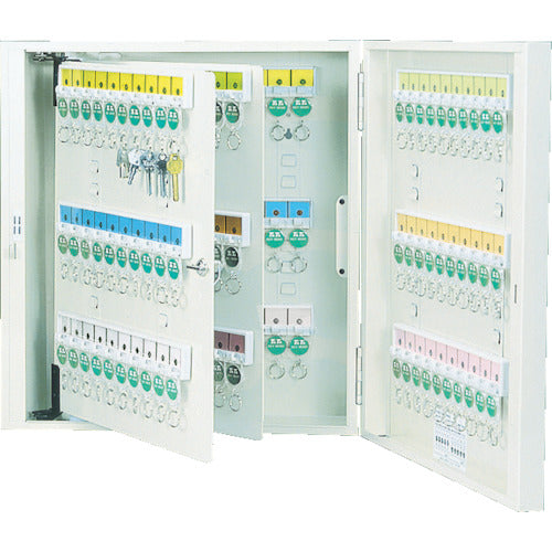 TRUSCO key box with dial key, 180 holders, KD-180, 1 unit