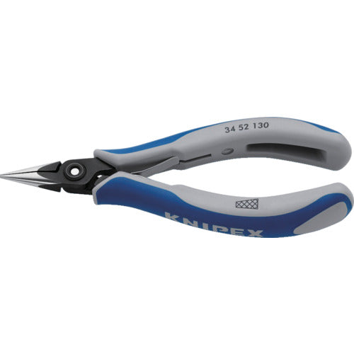 KNIPEX Precision Pliers, Semi-Circular, 130mm, 3452-130, 1 Pcs