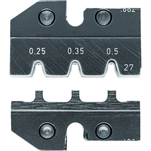 ＫＮＩＰＥＸ　９７４９−５９　圧着ダイス（９７５４−２７用）　9749-27　1 Ｓ