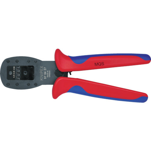 ＫＮＩＰＥＸ　【売切廃番】　９７５４−２７　ＭＱＳコネクタ用平行圧着ペンチ　全長１９０ｍｍ　9754-27　1 丁