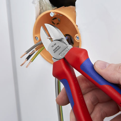 KNIPEX Electrician Nippers Fall Prevention 160mm 7005-160TBK 1 piece